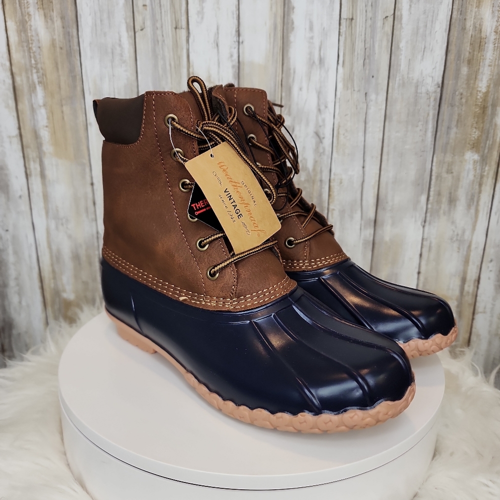 Weatherproof Vintage Men's Adam Duck Boots Tan